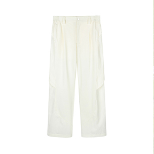 CATCHUS日产SOLOTEX户外三防镂空速干抗皱秋季直筒西裤休闲长裤男