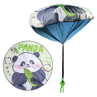 儿童小黄鸭手抛降落伞户外运动玩具幼儿园吃鸡空投户外游戏小道具