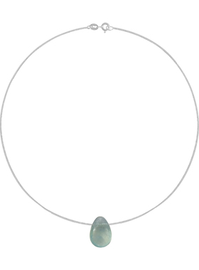 terra天然青蓝萤石项链