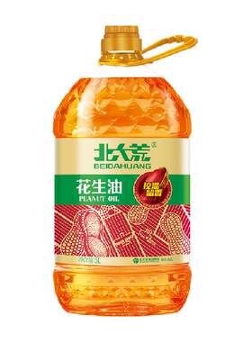 北大荒花生油5L×1桶压榨一级
