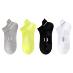 袜子男款春夏季薄款纯棉7a抗菌防臭网眼透气青少年运动男士短袜船