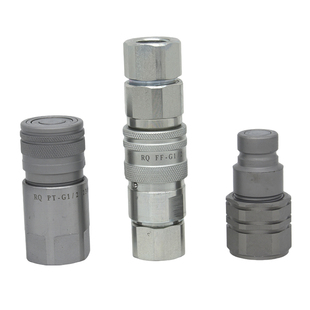 平面式液压快速接头内螺纹碳钢超高压35MPA挖机破碎锤对焊机接头