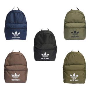 adidas三叶草双肩包女潮大容量背包男时尚初高中学生书包阿迪达斯