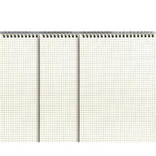 A4A5竖翻线圈本B5笔记本子学生考研专用不硌手上下翻页加厚简约ins风课堂笔记竖翻记事本横线本方格本空白本