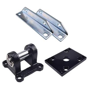 薄型气缸双耳座连接固定支架ACQ安装附件CB/CA/LB/FA/Y/I气动元件