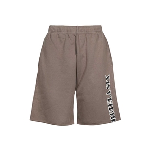 【自营】MM6 冬季新品男女同款英文印花运动休闲时尚短裤休闲裤
