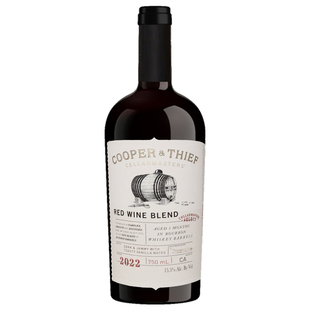 美国原瓶进口疯狂的酒桶(COOPER&THIEF)红葡萄酒 波本陈酿750ml