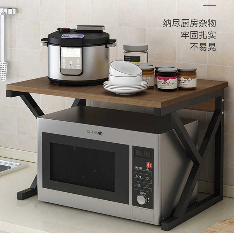 厨房多功能微波炉置物架台面烤箱多层收纳用品家用大全微波炉架子