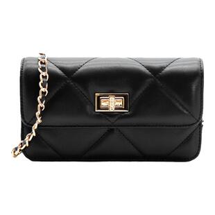 小香风银色小方包女高级感手机包迷你小包真皮单肩斜挎菱格链条包