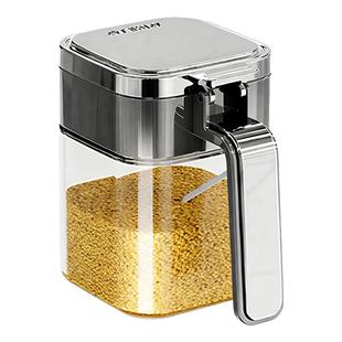 日本调料罐高颜值高端新款调料盒防潮密封收纳组合盐罐调味瓶罐