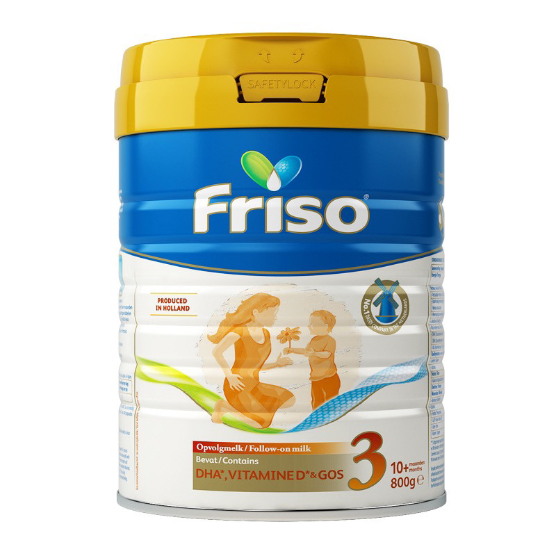 Friso美素佳儿荷兰白金HMO升级版3段婴幼儿配方奶粉400g试用装