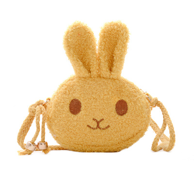 儿童斜挎包迷你可爱兔子零钱包潮