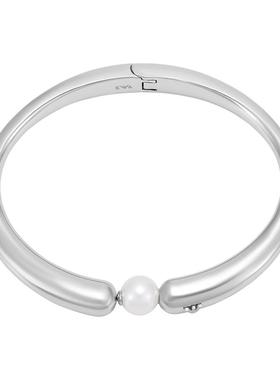 阿玛尼女士环形珍珠时尚优雅手镯