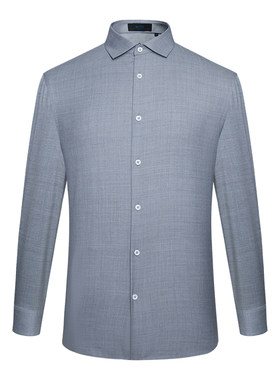 春夏衬衣长袖衬衫堡尼