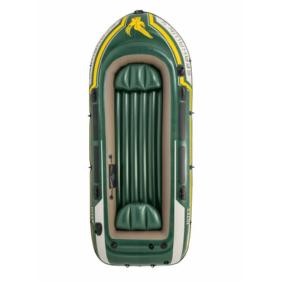 钓鱼船冲锋舟加厚充气船INTEX