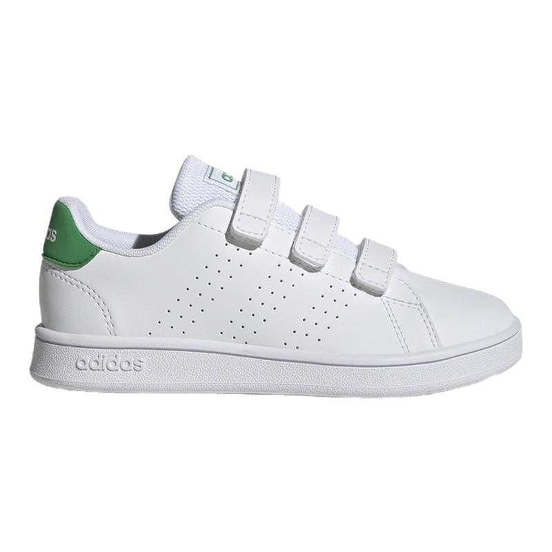ADVANTAGE休闲魔术贴板鞋小白鞋男小童春夏adidas阿迪达斯轻运动