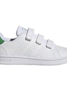 ADVANTAGE休闲魔术贴板鞋小白鞋男小童春夏adidas阿迪达斯轻运动