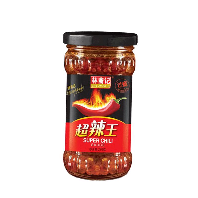 林斋记超辣王270g特辣蘸料辣椒酱