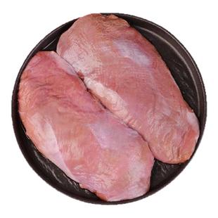 绣虎戏山生骨肉 鹅胸脯肉鲜冻宠物鲜食优质白肉口感细腻整块
