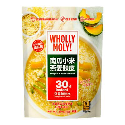 好哩南瓜小米燕麦麸皮粥280g