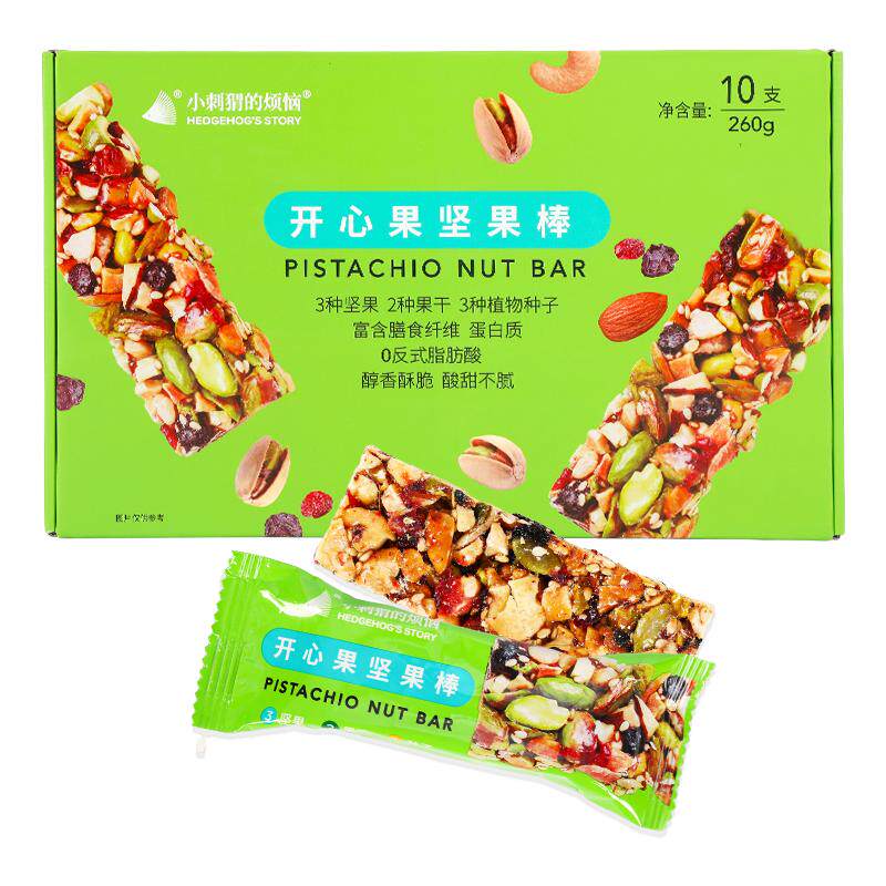 坚果棒礼盒休闲零食健身能量