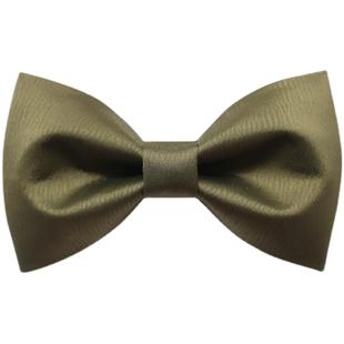 吴大侠军绿色领结煲呔蝴蝶结婚新郎伴郎婚礼西装衬衫敬酒司仪男士