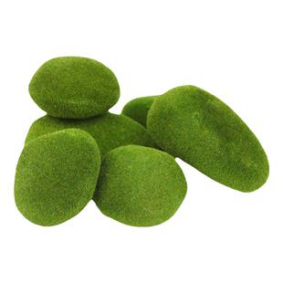 DIY手工仿真苔藓模型青苔模型植绒微观世界假石头花园造景摆件