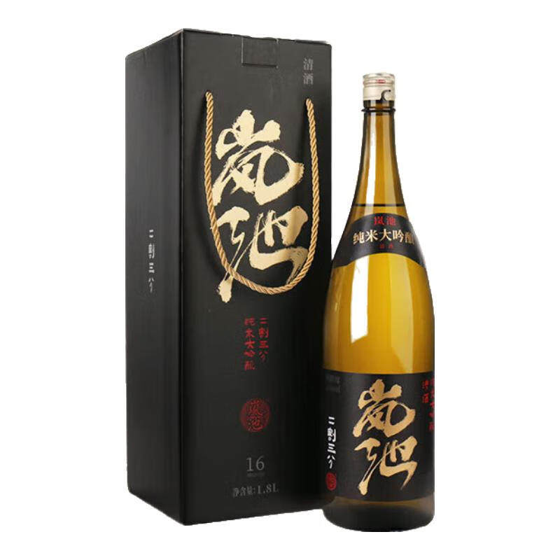 岚池二割三分16度纯米大吟酿清酒