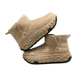 回力儿童雪地靴冬季新款女童加绒加厚大棉鞋男童大童冬鞋保暖棉靴