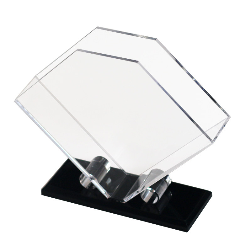 有机玻璃制品欧式创意亚克力餐巾纸盒餐巾盒酒店用品西餐厅纸巾盒