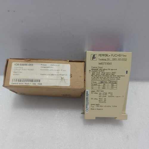 PepperlFuchs WE77/EX1 Isolated Switch Amplifier 01666S