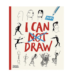 【现货】I Can Draw 我能画画 漫画家peng绘画教程指导 用漫画的方式学习美术绘画 英文原版艺术入门指南书籍进口绘画学习图书