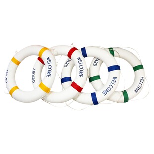 成人儿童实心泡沫游泳圈 地中海泡沫游泳圈外景挂件装饰泡沫圈