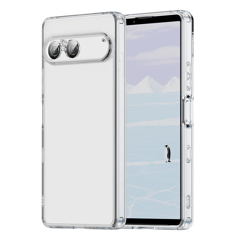 适用于索尼Xperia 10 VII手机壳亚克力透明高清防摔保护套气囊保护套凡彩系列