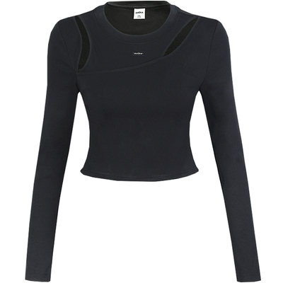 GUUKAHERO镂空上衣露腰辣妹风