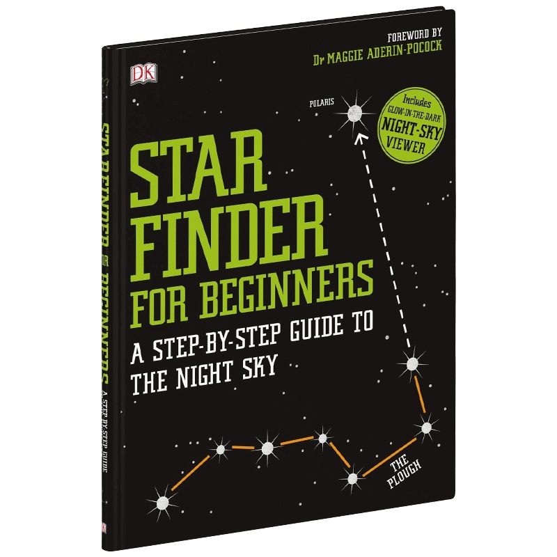 DK观星指南 英文原版 StarFinder for Beginners 儿童科普百科 星系 英文版进口原版英语书籍