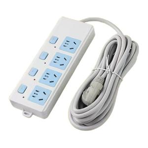 牛正品纯铜插座板排插带线家用接线板无线拖线插板座大功率插排