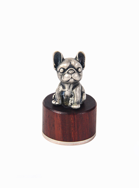 纯银印章刻字原创定情信物吊坠