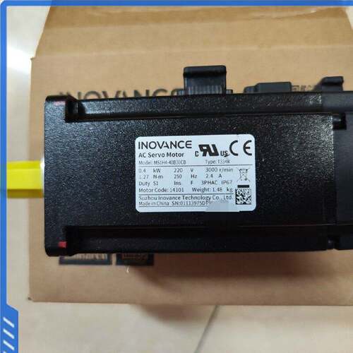 议价可维修汇川INOVANCE伺服电机MS1H440B30CB0.4KW220V3000转带
