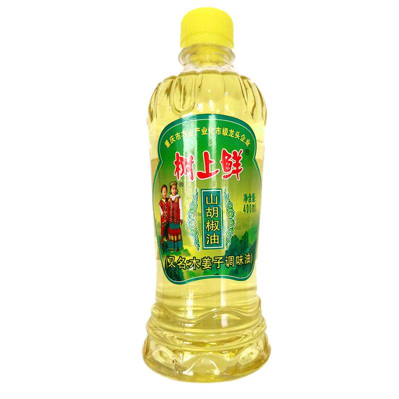 正品重庆树上鲜山胡椒油400ml