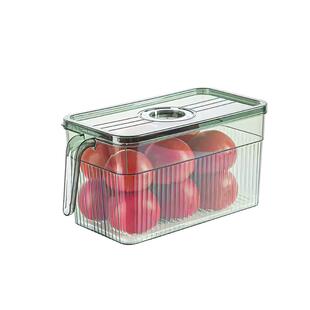 日本冰箱收纳盒抽屉式侧门保鲜盒双开门冷冻室鸡蛋盒子储物盒