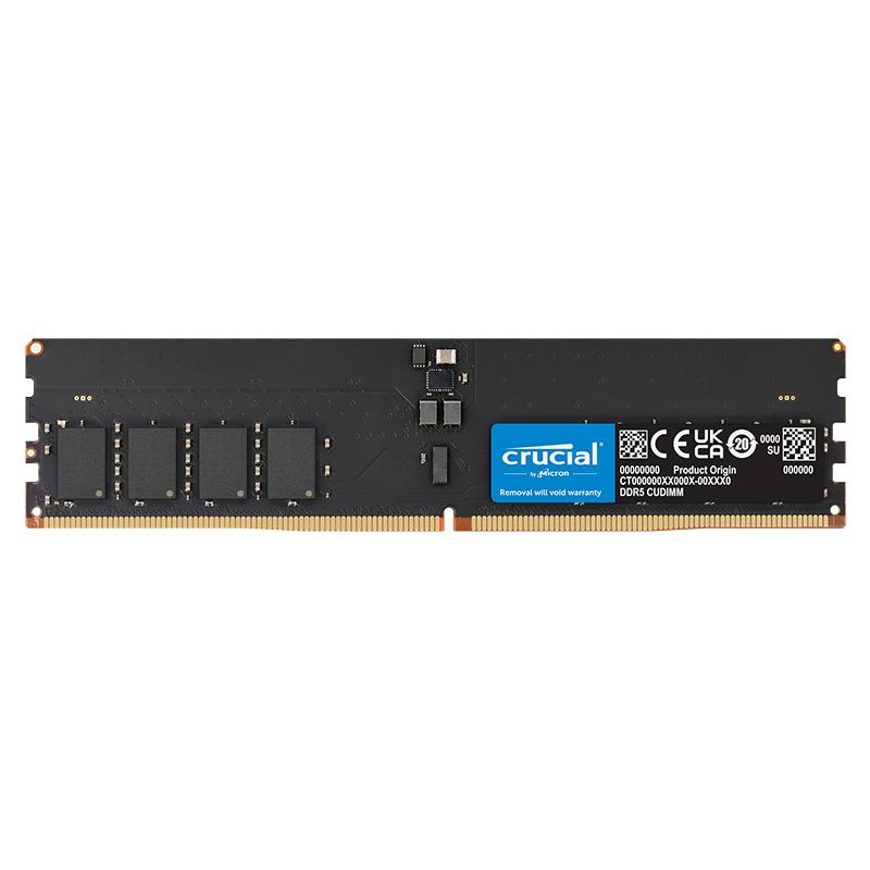 英睿达ddr5台式内存条6400mhz美光16G/32G/64Gx2套条CKD芯片兼容