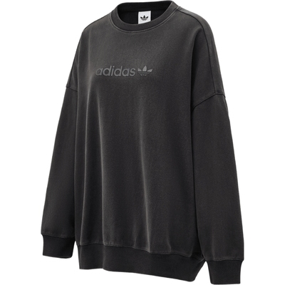 优购adidas阿迪达斯三叶草女子运动休闲套头衫卫衣KG8255