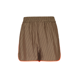 莱芙艾迪儿时尚运动风短裤复古提花裤子前卫减龄休闲裤1E1K72214