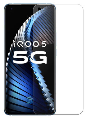 适用IQOO5钢化膜全屏蓝光手机膜