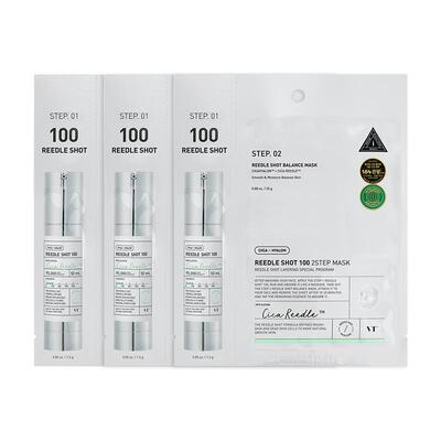 VT微晶焕颜面膜二部曲补水保湿积雪草维稳促渗修护换季舒缓3片装