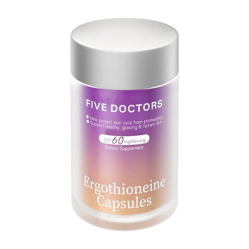 FIVEDOCTORS麦角硫因胶囊EGT烟酰胺美紧致K衰氧老肌肤官方旗舰店