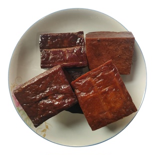 四川特产农家柴火烟熏老豆腐干南江老豆干原味花椒味有嚼劲硬豆腐
