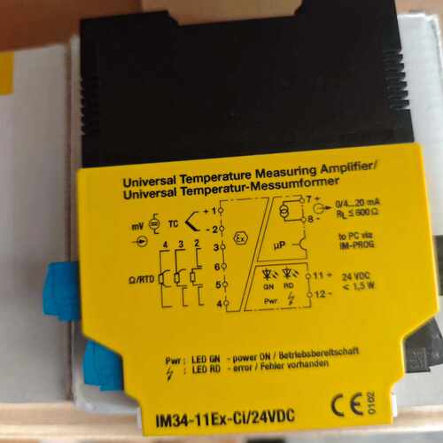 【议价】图尔克安全栅IM3411EXCi24VDC全新品