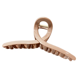 软硅胶鲨鱼夹大号发量多抓夹女高级感后脑勺盘发不硌头发卡子头饰